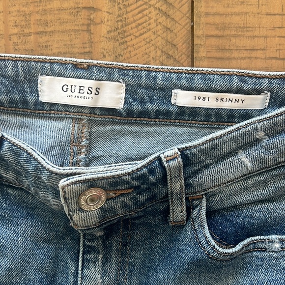GUESS JEANS | Slim Straight Jeans Size 27 - Picture 4 of 8